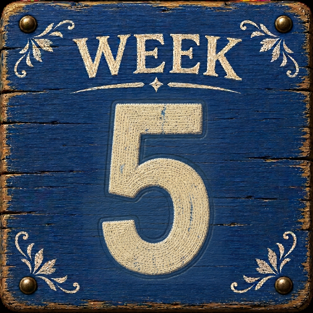 Level F Week Sign