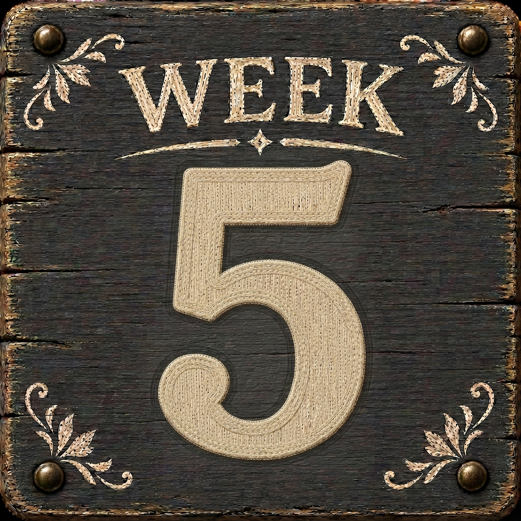 Level H Week Sign